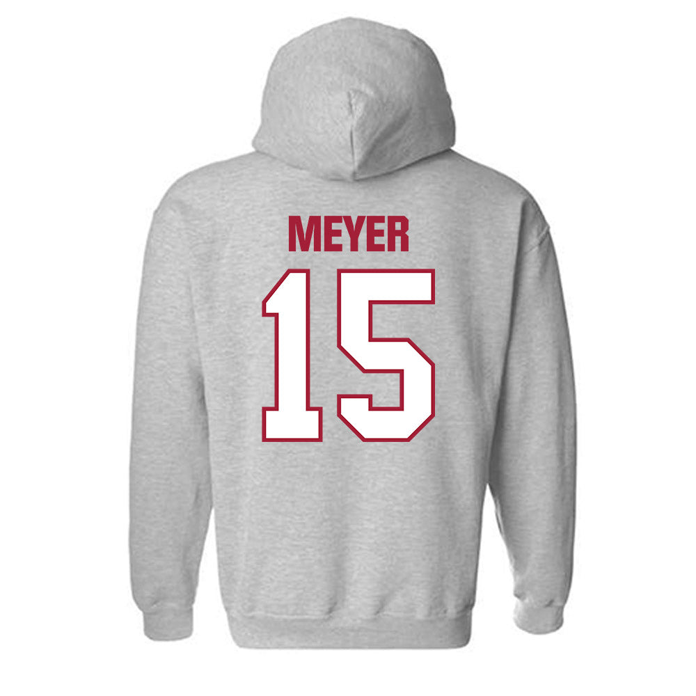 Indiana - NCAA Softball : Brynn Meyer - Classic Shersey Hooded Sweatshirt-1