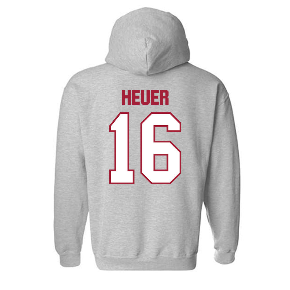 Indiana - NCAA Men's Soccer : Charles Heuer - Classic Shersey Hooded Sweatshirt-1