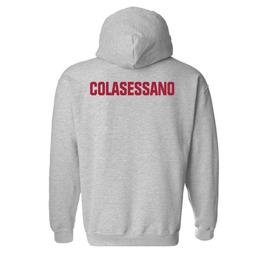 Indiana - NCAA Cheerleading : Garin Colasessano - Classic Shersey Hooded Sweatshirt-1