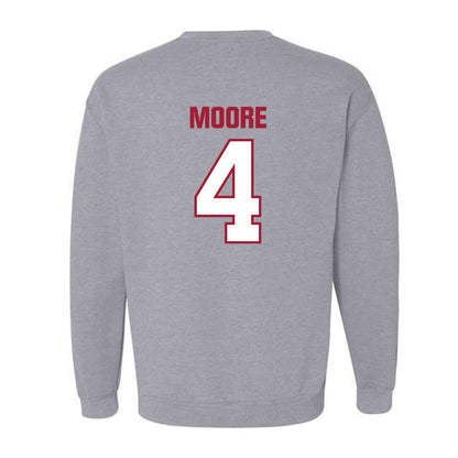 Indiana - NCAA Baseball : Will Moore - Classic Shersey Crewneck Sweatshirt-1