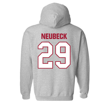 Indiana - NCAA Baseball : Tony Neubeck - Classic Shersey Hooded Sweatshirt-1