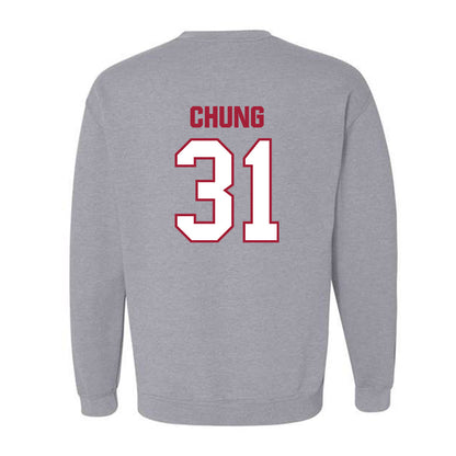 Indiana - NCAA Football : Anthony Chung - Classic Shersey Crewneck Sweatshirt-1