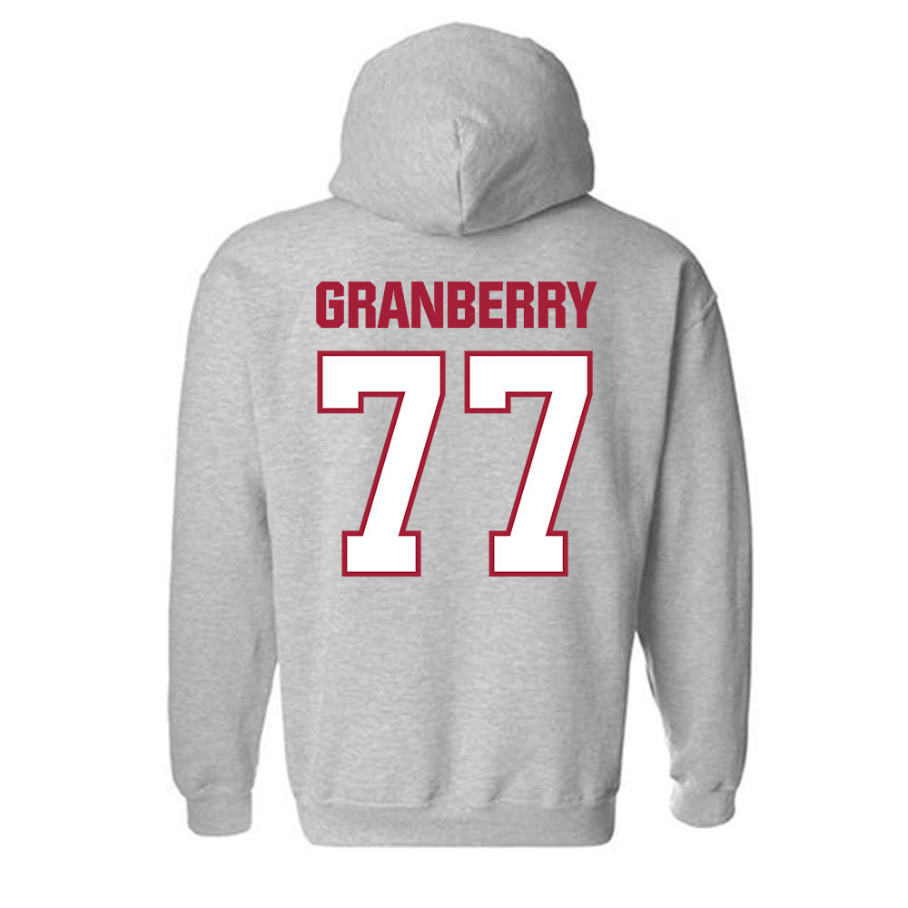 Indiana - NCAA Women's Volleyball : Kiki Granberry - Classic Shersey Hooded Sweatshirt-1