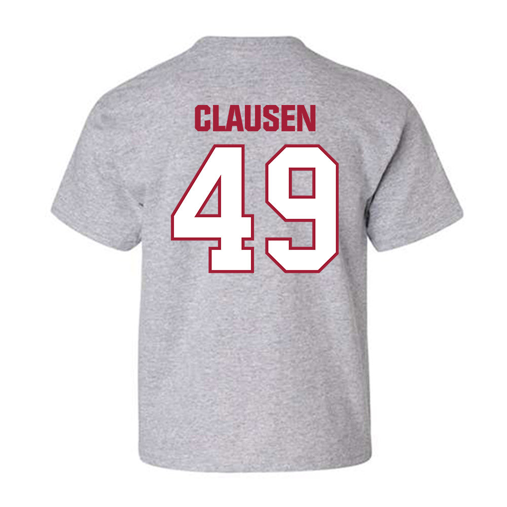 Indiana - NCAA Football : Drew Clausen - Classic Shersey Youth T-Shirt-1