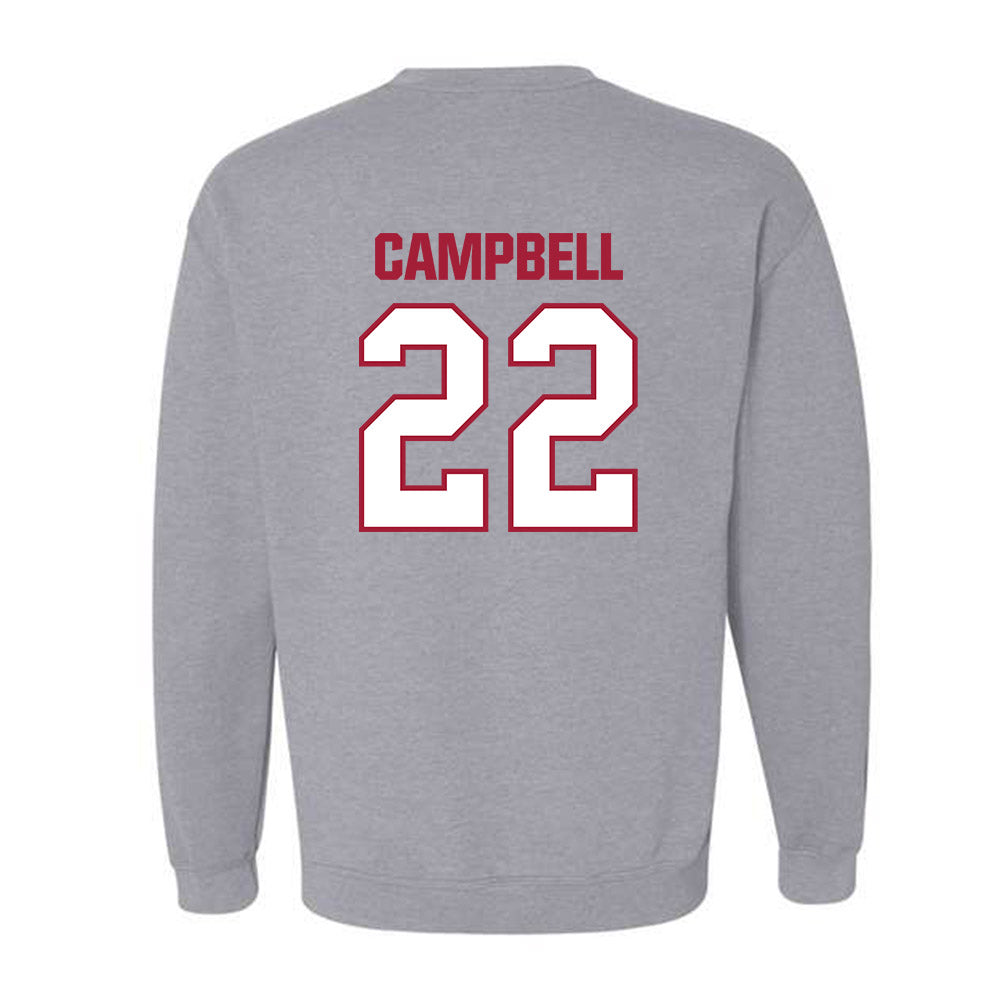 Indiana - NCAA Football : Jayreon Campbell - Classic Shersey Crewneck Sweatshirt-1