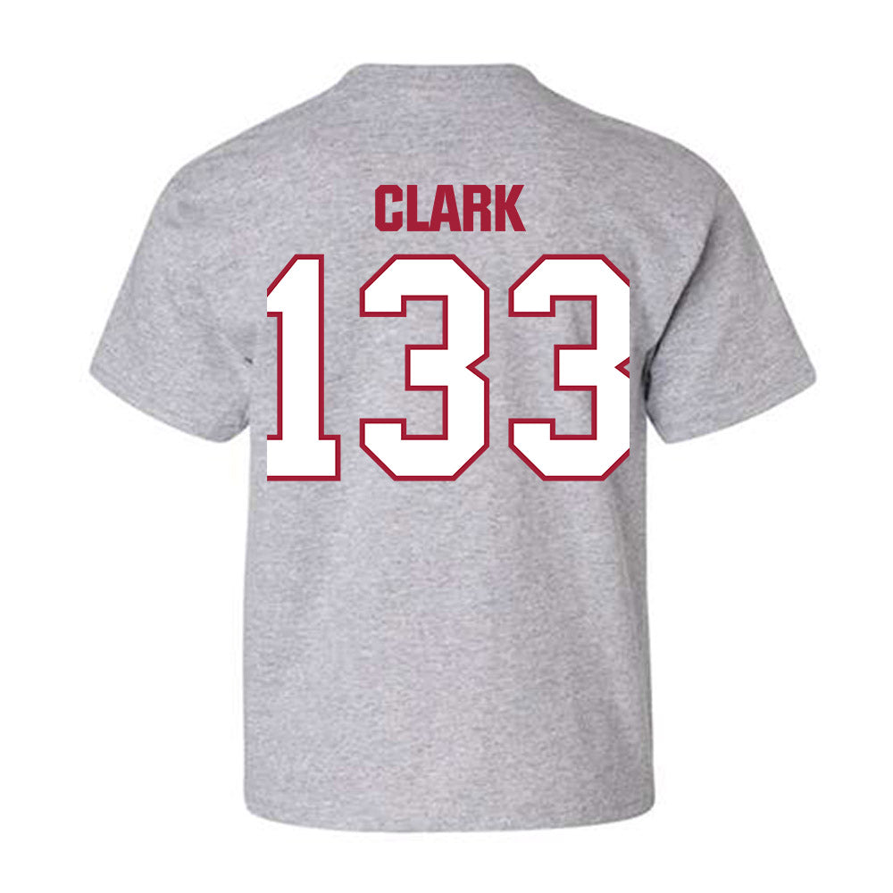 Indiana - NCAA Wrestling : Marlo Clark - Classic Shersey Youth T-Shirt-1