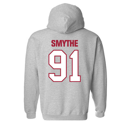Indiana - NCAA Football : Blake Smythe - Classic Shersey Hooded Sweatshirt-1