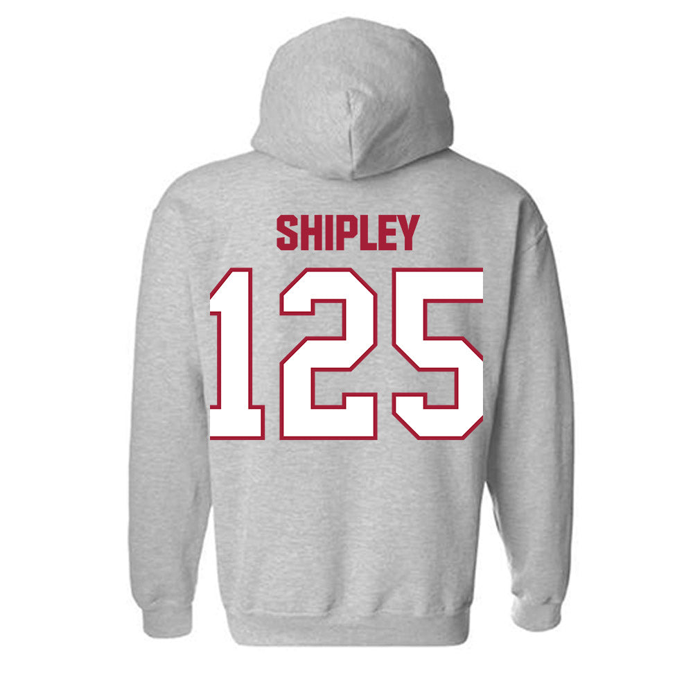 Indiana - NCAA Wrestling : Jackson Shipley - Classic Shersey Hooded Sweatshirt-1