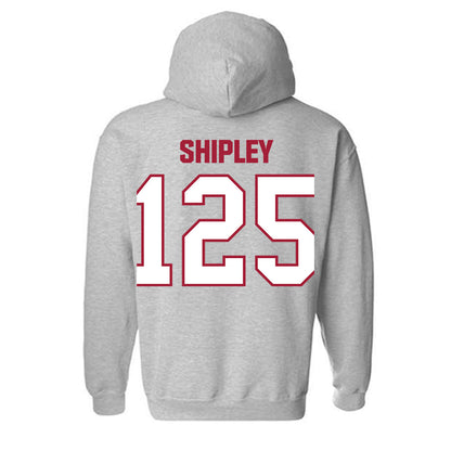 Indiana - NCAA Wrestling : Jackson Shipley - Classic Shersey Hooded Sweatshirt-1