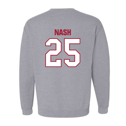 Indiana - NCAA Softball : Nevaeh Nash - Classic Shersey Crewneck Sweatshirt-1