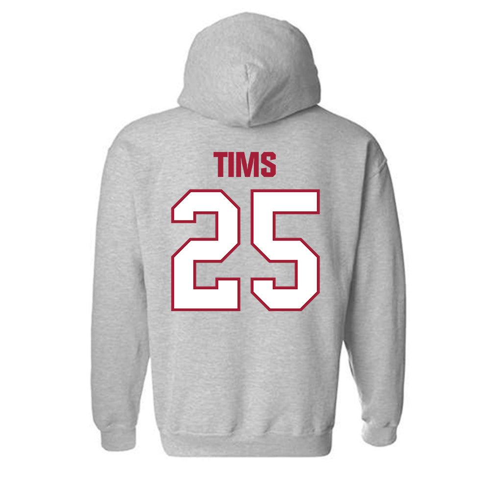 Indiana - NCAA Football : Dmontae Tims - Classic Shersey Hooded Sweatshirt-1