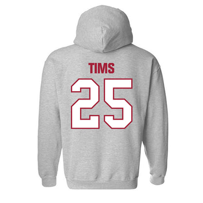 Indiana - NCAA Football : Dmontae Tims - Classic Shersey Hooded Sweatshirt-1