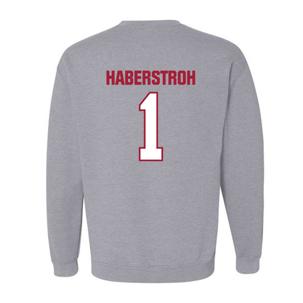 Indiana - NCAA Softball : Hannah Haberstroh - Classic Shersey Crewneck Sweatshirt-1