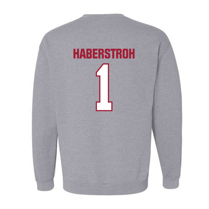 Indiana - NCAA Softball : Hannah Haberstroh - Classic Shersey Crewneck Sweatshirt-1