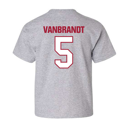 Indiana - NCAA Softball : Aly VanBrandt - Classic Shersey Youth T-Shirt-1
