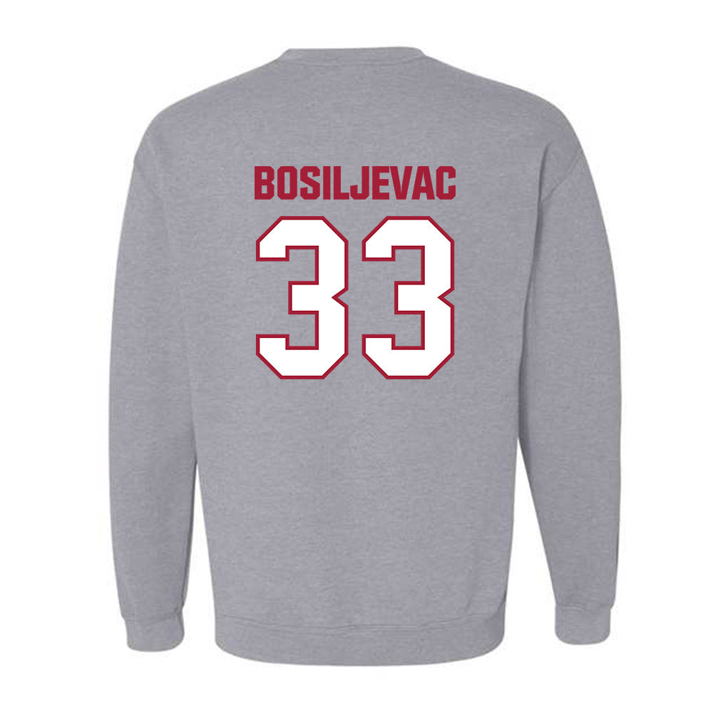 Indiana - NCAA Softball : Bria Bosiljevac - Classic Shersey Crewneck Sweatshirt-1