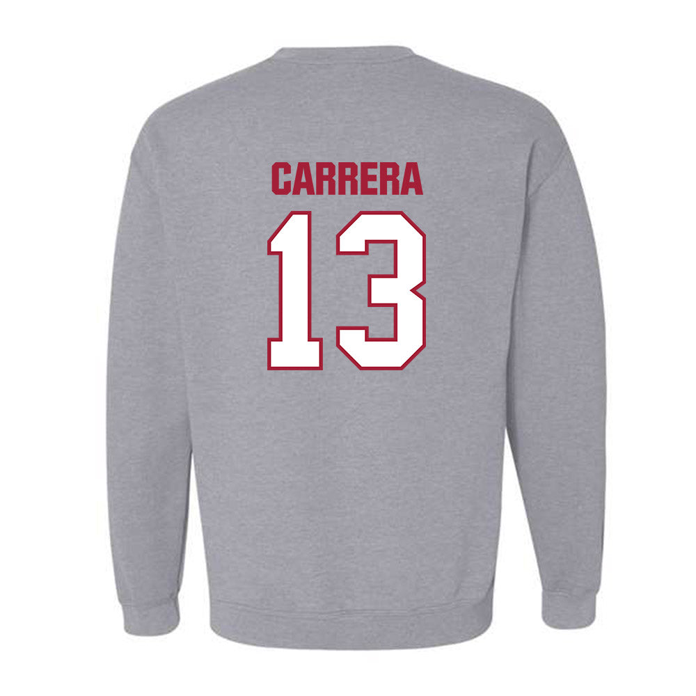 Indiana - NCAA Baseball : Xavier Carrera - Classic Shersey Crewneck Sweatshirt-1