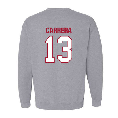 Indiana - NCAA Baseball : Xavier Carrera - Classic Shersey Crewneck Sweatshirt-1