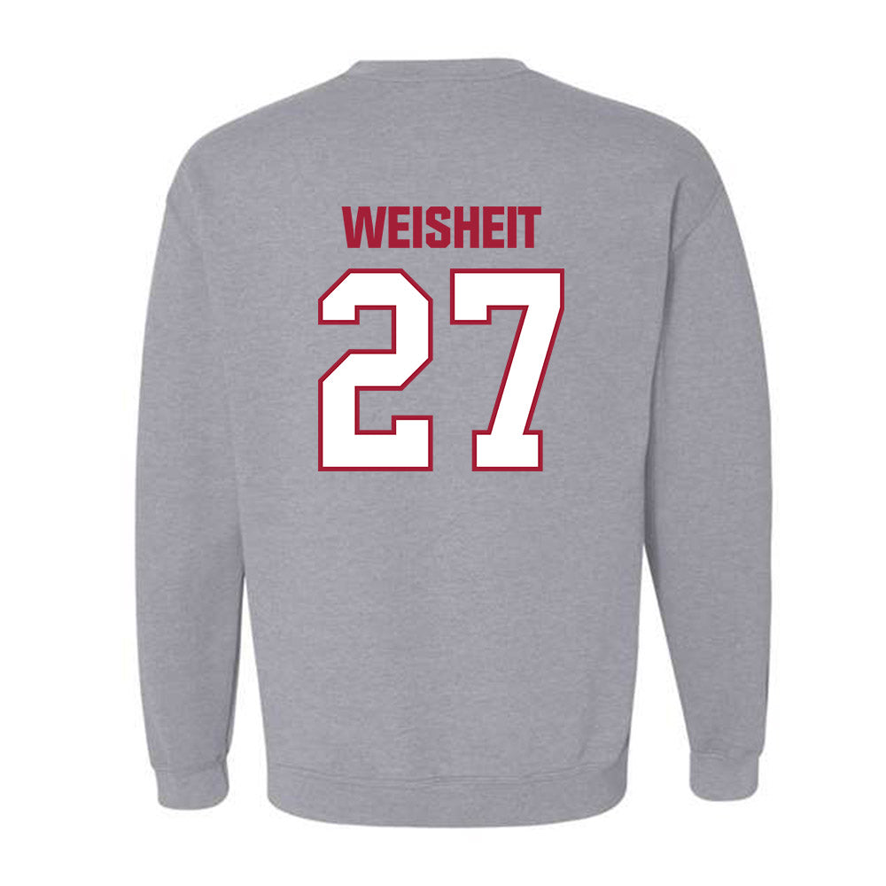 Indiana - NCAA Baseball : Clayton Weisheit - Classic Shersey Crewneck Sweatshirt-1