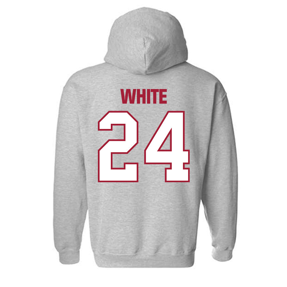 Indiana - NCAA Softball : Josie White - Classic Shersey Hooded Sweatshirt-1