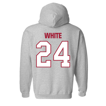 Indiana - NCAA Softball : Josie White - Classic Shersey Hooded Sweatshirt-1