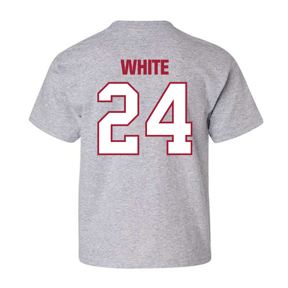 Indiana - NCAA Softball : Josie White - Classic Shersey Youth T-Shirt-1