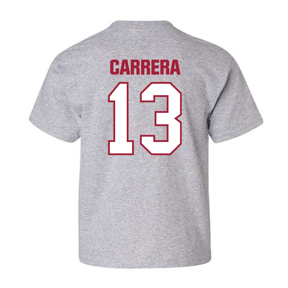 Indiana - NCAA Baseball : Xavier Carrera - Classic Shersey Youth T-Shirt-1