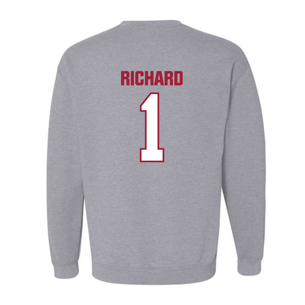Indiana - NCAA Football : Turbo Richard - Classic Shersey Crewneck Sweatshirt-1