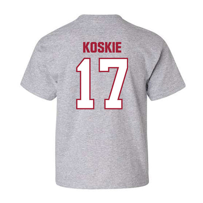 Indiana - NCAA Baseball : Caleb Koskie - Classic Shersey Youth T-Shirt-1