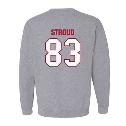 Indiana - NCAA Football : Hunter Stroud - Classic Shersey Crewneck Sweatshirt-1