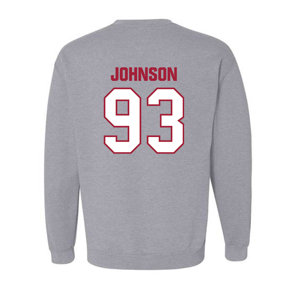 Indiana - NCAA Football : Ronelle Johnson - Classic Shersey Crewneck Sweatshirt-1