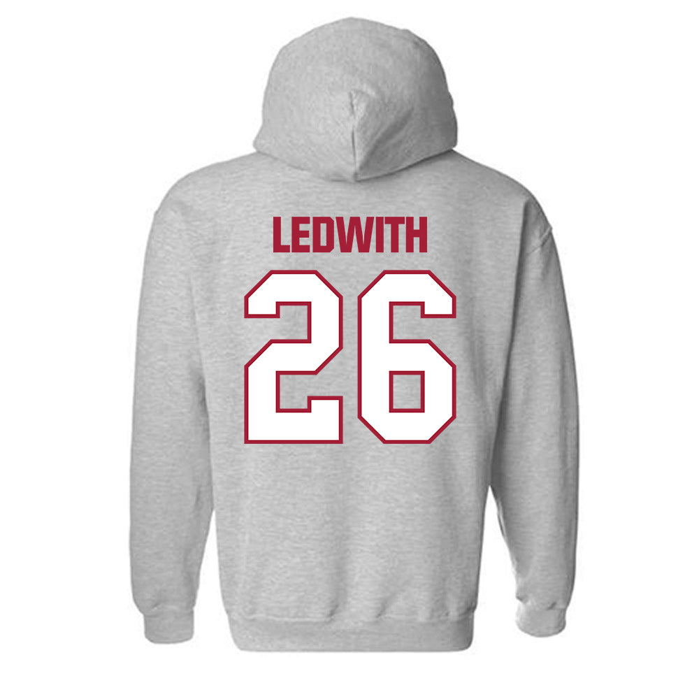 Indiana - NCAA Women's Soccer : Maggie Ledwith - Classic Shersey Hooded Sweatshirt-1