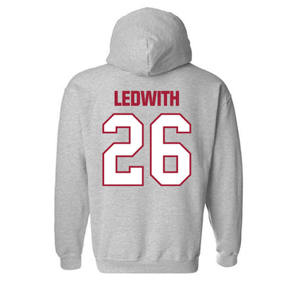 Indiana - NCAA Women's Soccer : Maggie Ledwith - Classic Shersey Hooded Sweatshirt-1