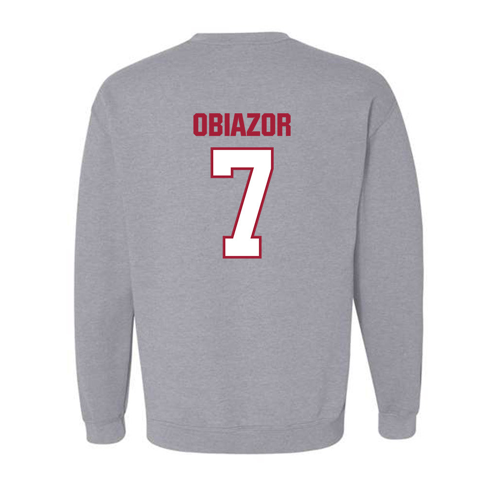 Indiana - NCAA Football : Chiddi Obiazor - Classic Shersey Crewneck Sweatshirt-1