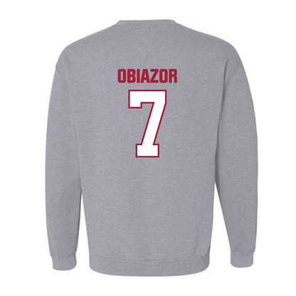 Indiana - NCAA Football : Chiddi Obiazor - Classic Shersey Crewneck Sweatshirt-1