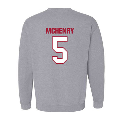 Indiana - NCAA Men's Soccer : Nicholas McHenry - Classic Shersey Crewneck Sweatshirt-1