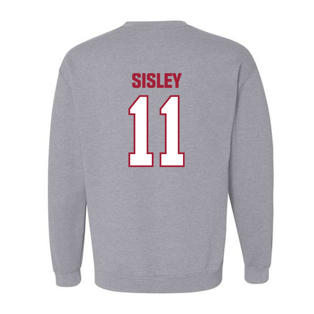 Indiana - NCAA Men's Basketball : Trent Sisley - Classic Shersey Crewneck Sweatshirt-1
