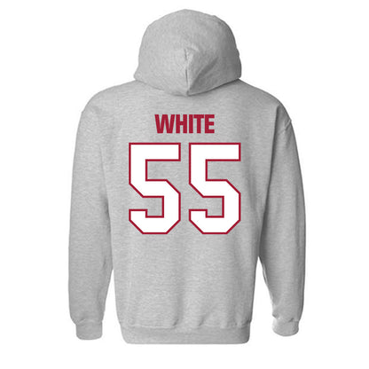 Indiana - NCAA Football : Rodney White - Classic Shersey Hooded Sweatshirt-1