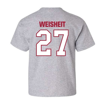 Indiana - NCAA Baseball : Clayton Weisheit - Classic Shersey Youth T-Shirt-1