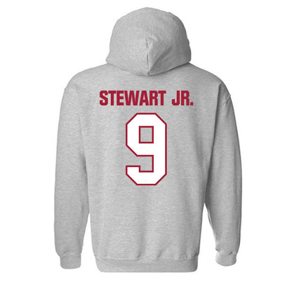 Indiana - NCAA Football : Seaonta Stewart Jr. - Classic Shersey Hooded Sweatshirt-1