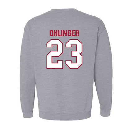 Indiana - NCAA Football : Henry Ohlinger - Classic Shersey Crewneck Sweatshirt-1