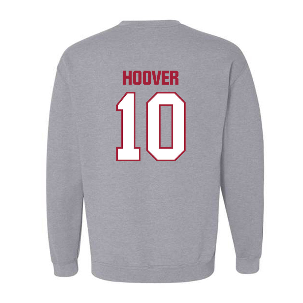 Indiana - NCAA Football : Josh Hoover - Classic Shersey Crewneck Sweatshirt-1