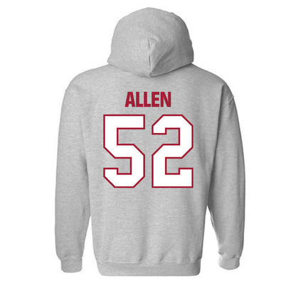Indiana - NCAA Football : Clayton Allen - Classic Shersey Hooded Sweatshirt-1