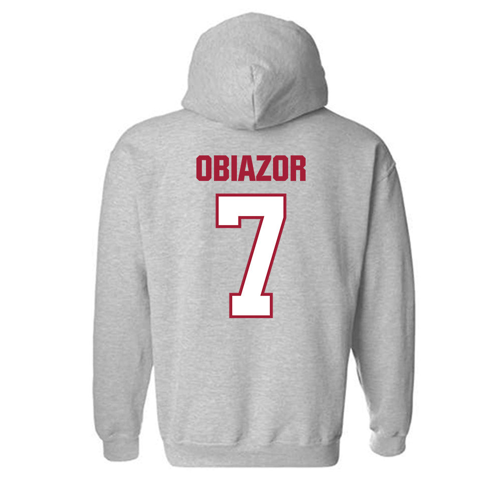 Indiana - NCAA Football : Chiddi Obiazor - Classic Shersey Hooded Sweatshirt-1
