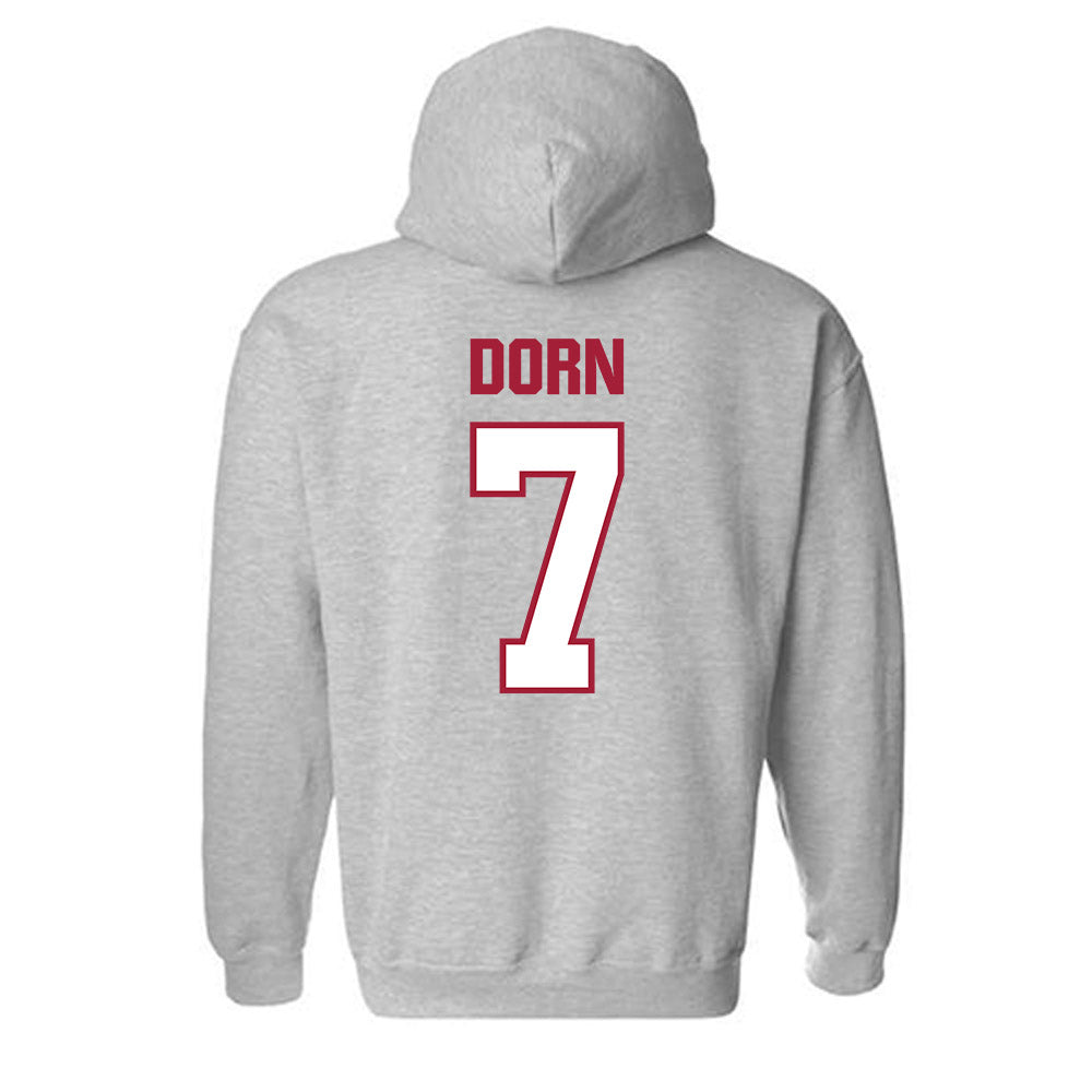 Indiana - NCAA Men's Basketball : Nicholas Dorn - Classic Shersey Hooded Sweatshirt-1