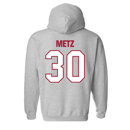 Indiana - NCAA Baseball : Blane Metz - Classic Shersey Hooded Sweatshirt-1