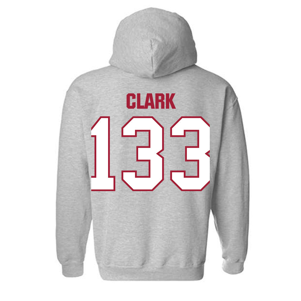 Indiana - NCAA Wrestling : Marlo Clark - Classic Shersey Hooded Sweatshirt-1