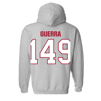 Indiana - NCAA Wrestling : Tyler Guerra - Classic Shersey Hooded Sweatshirt-1