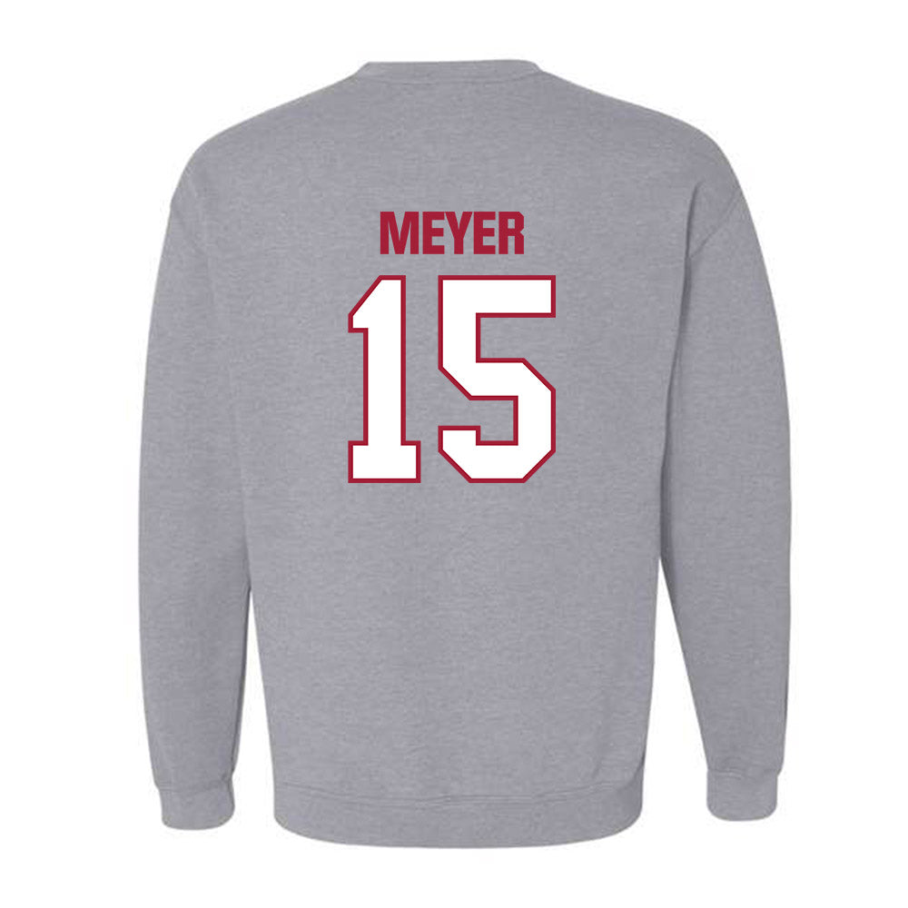 Indiana - NCAA Softball : Brynn Meyer - Classic Shersey Crewneck Sweatshirt-1
