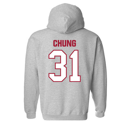 Indiana - NCAA Football : Anthony Chung - Classic Shersey Hooded Sweatshirt-1